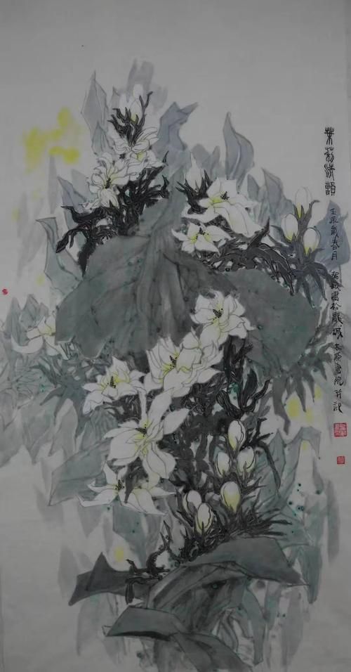 名家百科,董智敏的画